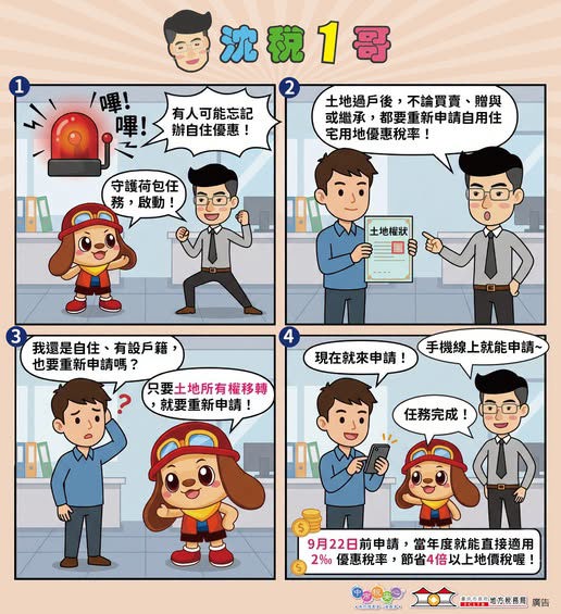 土地所有權移轉~愛注意
