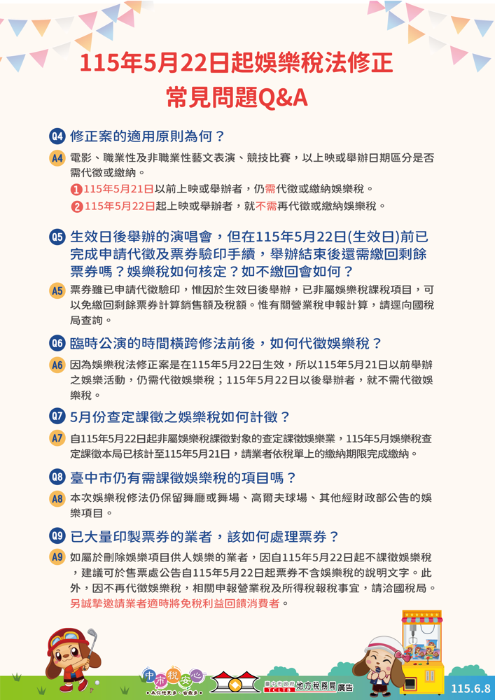 娛樂稅法修正