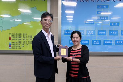 簡鈺憓君榮獲衛生福利部「107年度全國志願服務績優志工銅牌獎」獎勵。