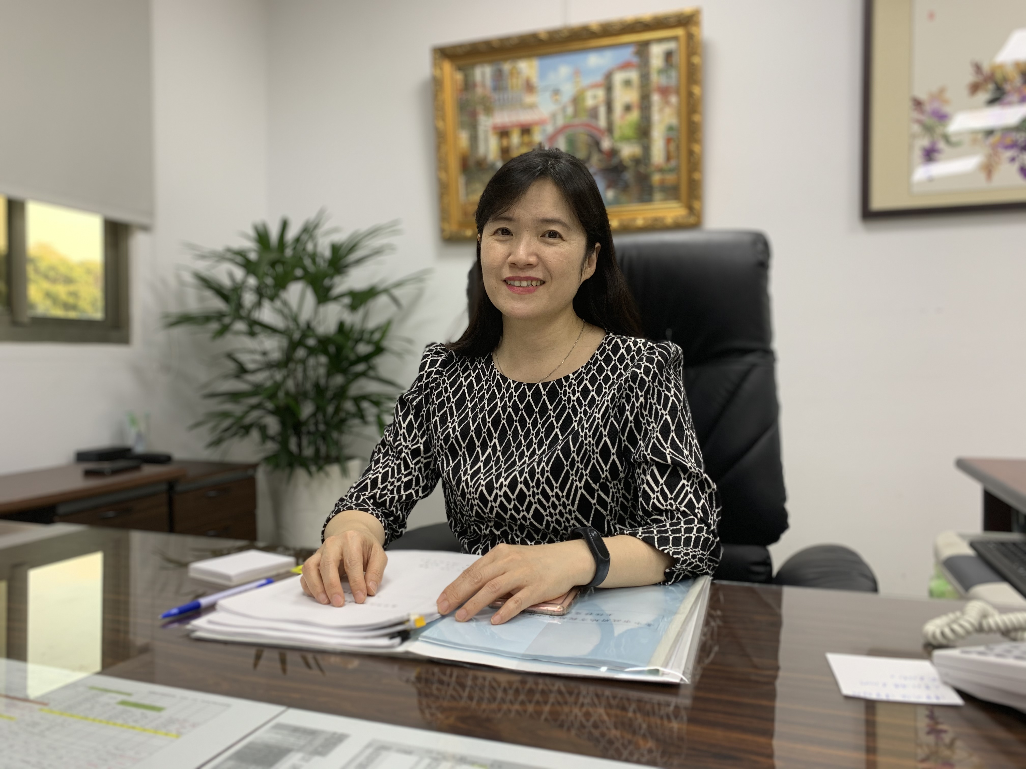 沙鹿分局主任張玲蘭