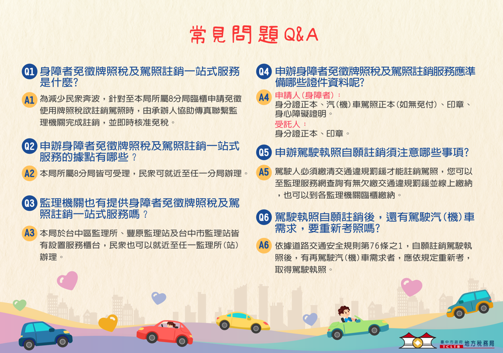 常見問題Q&A-臺中市政府地方稅務局全球資訊網
