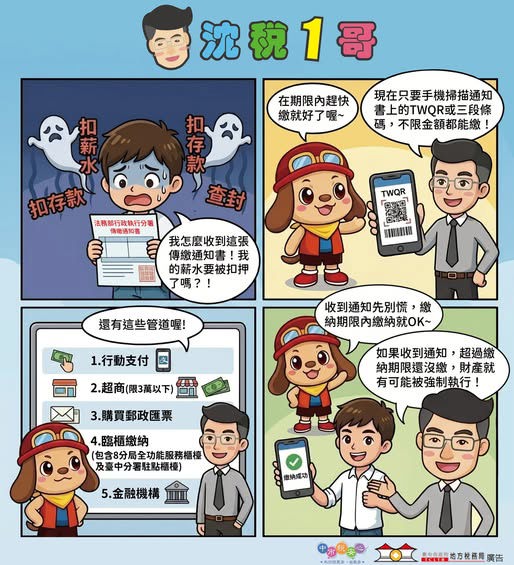 收到傳繳通知書千萬別丟！